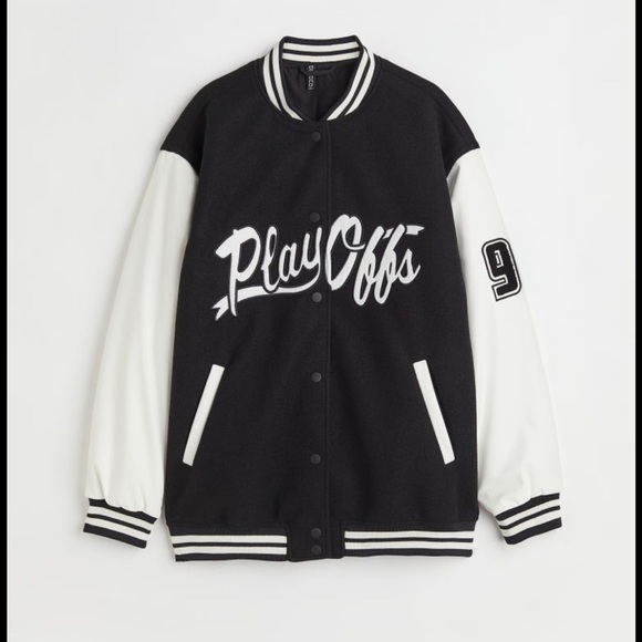 Preloved H&M Baseball Jacket - Picture 1 of 3